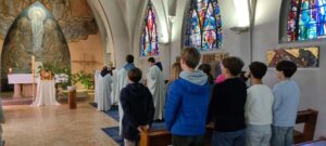 Collégiens - pastorale - profession de foi